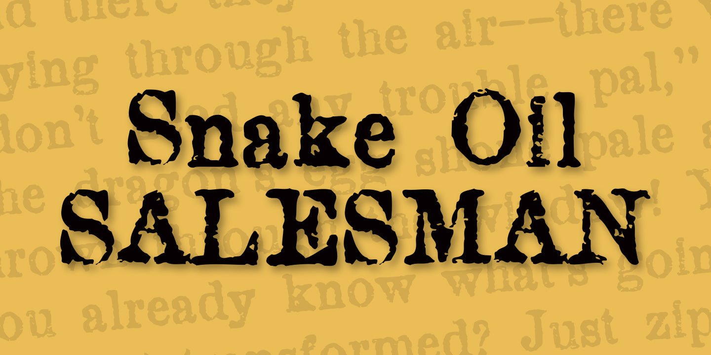 flag_sos.jpg Snake Oil Salesman - Image 1